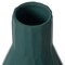 Fabulaxe 10 H Decorative Ceramic Sculpture Channeled Centerpiece Table Vase, Dark Teal Blue Green QI004055.DGN - alternate 9